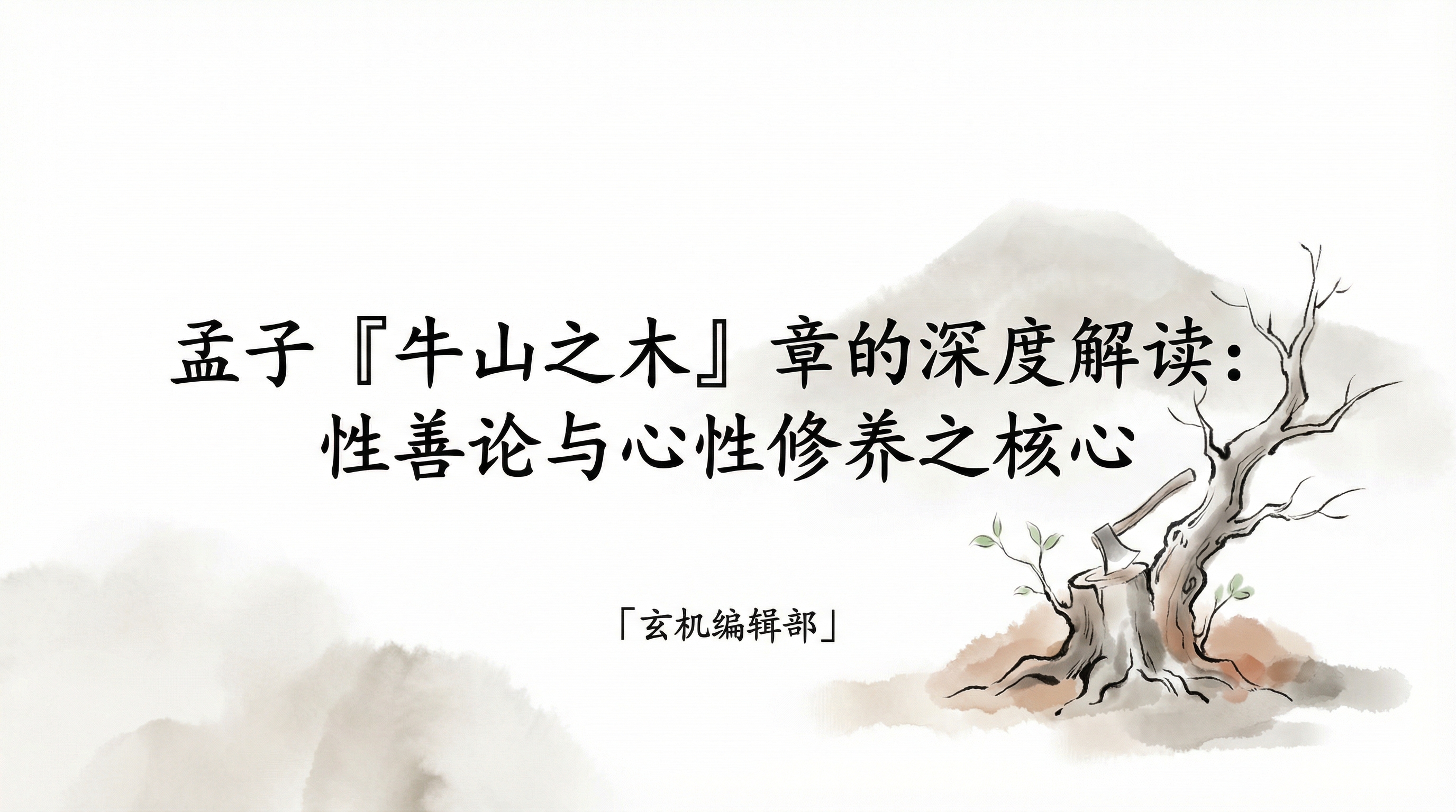 孟子「牛山之木」章的深度解读：性善论与心性修养之核心