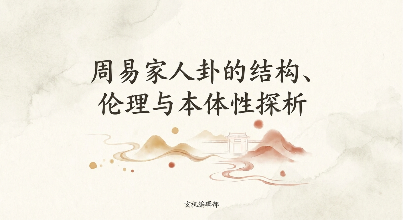 周易家人卦的结构、伦理与本体性探析