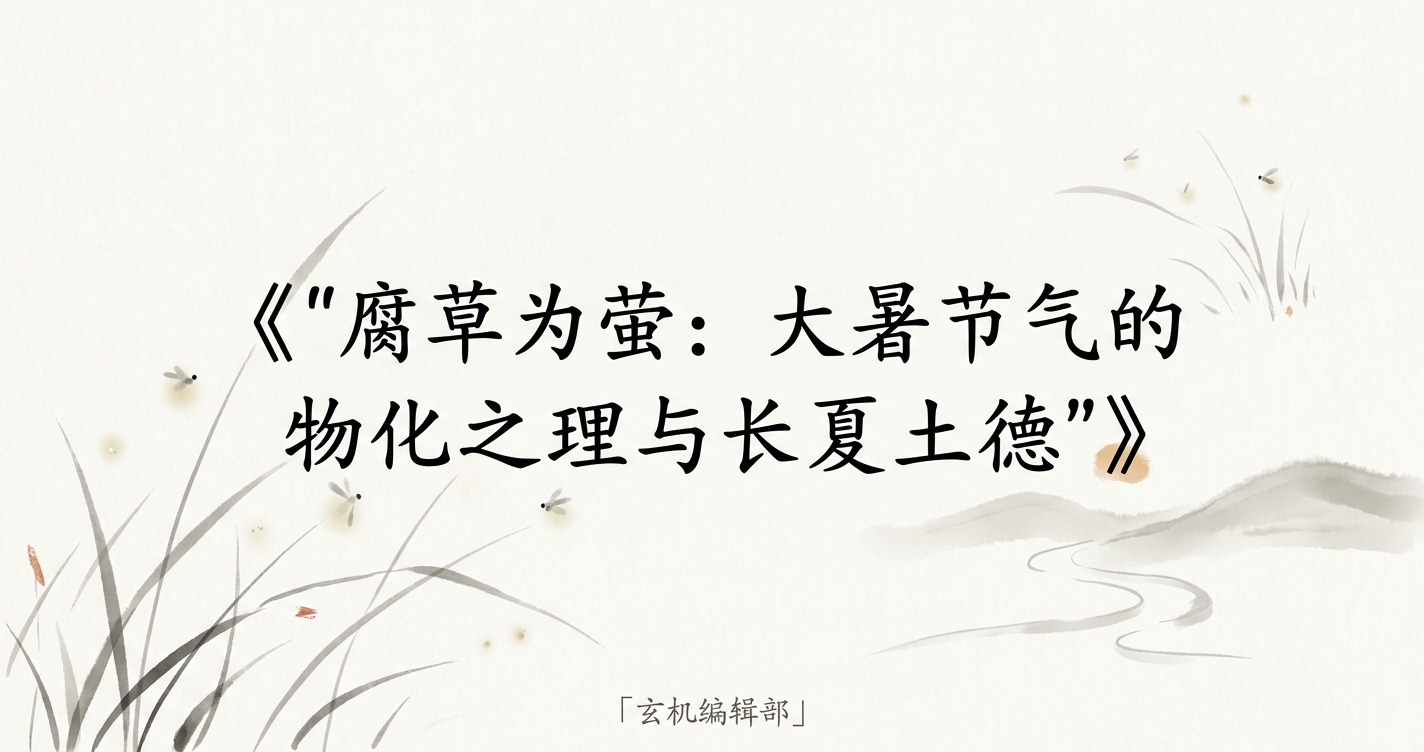 腐草为萤：大暑节气的物化之理与长夏土德