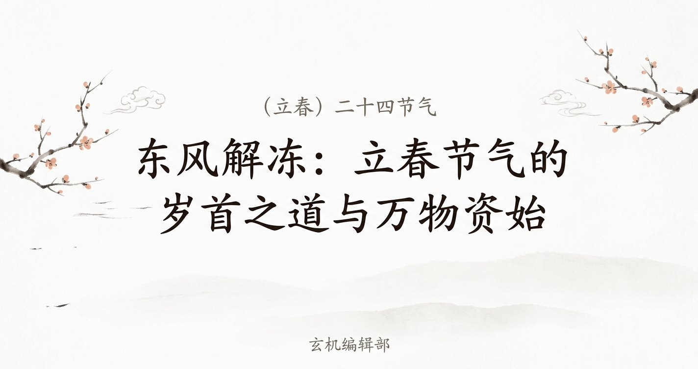 东风解冻:立春节气的岁首之道与万物资始