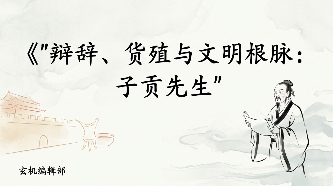 辩辞、货殖与文明根脉:子贡先生