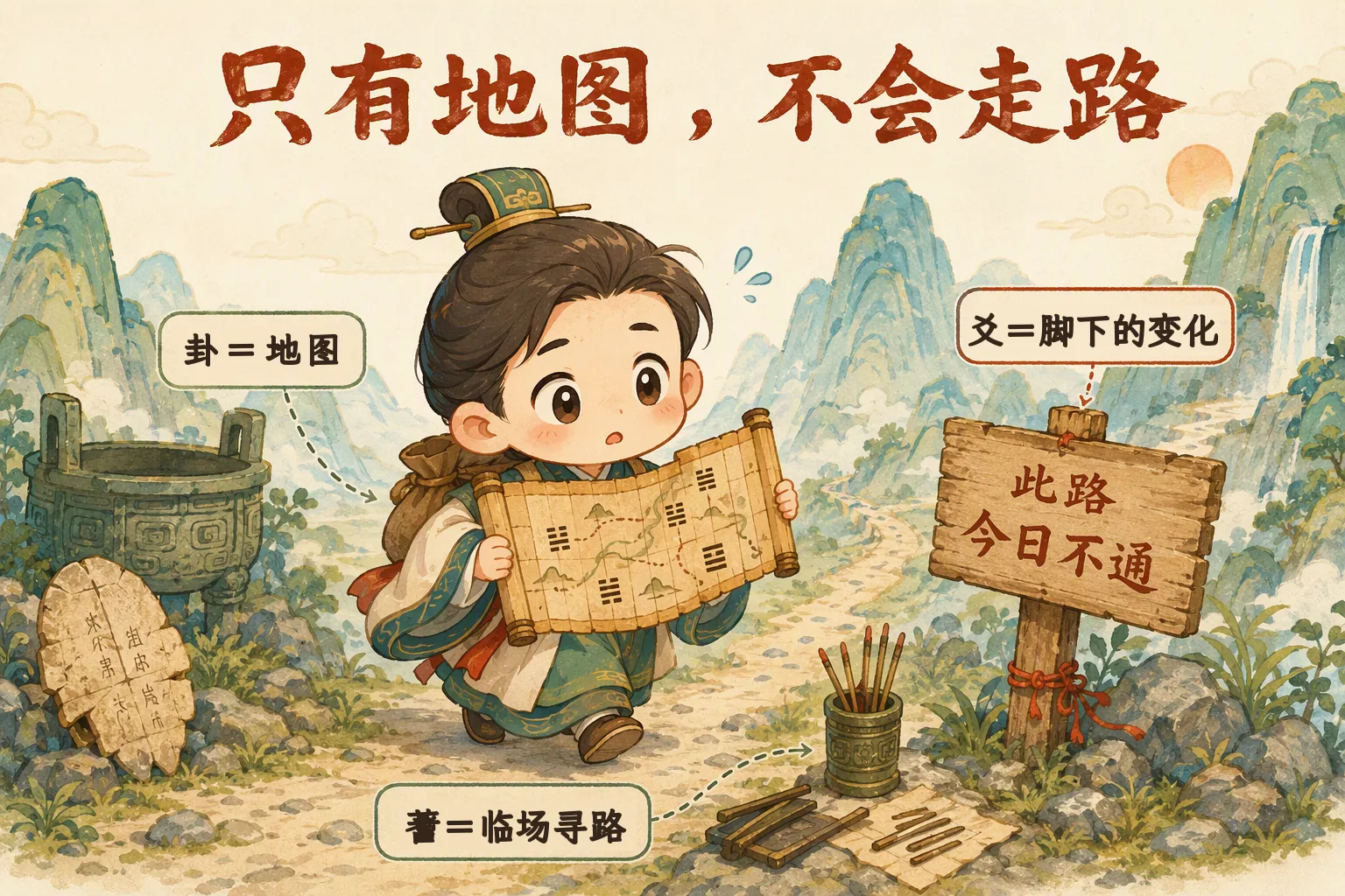 只有地图,不会走路