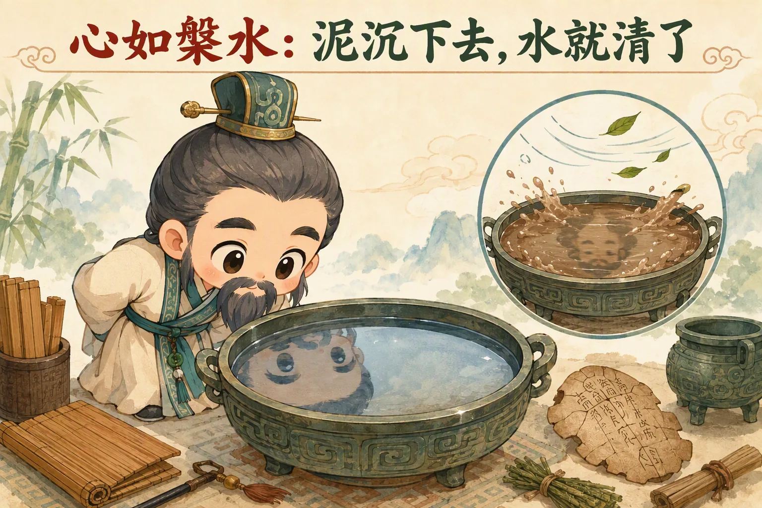 心如槃水