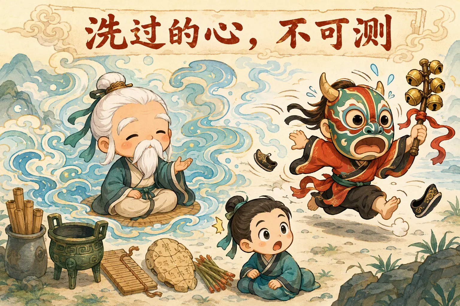 洗过的心,不可测